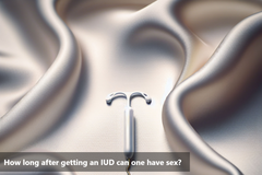 How long after getting an IUD can one have sex?