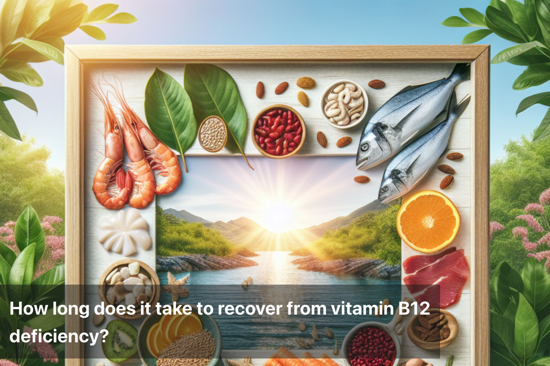 A variety of foods rich in Vitamin B12 for recovery