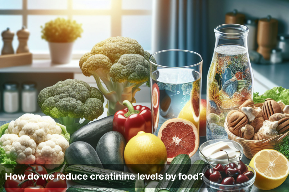 Healthy vegetables and food to reduce creatinine levels