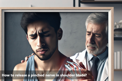 How to release a pinched nerve in the shoulder?