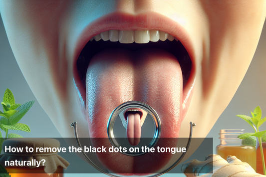 Guide on how to remove black spots on tongue naturally