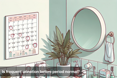 Is frequent urination before the period normal?