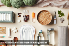 Is it normal to have constipation during period?