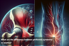 What are the differences between piriformis syndrome vs sciatica?